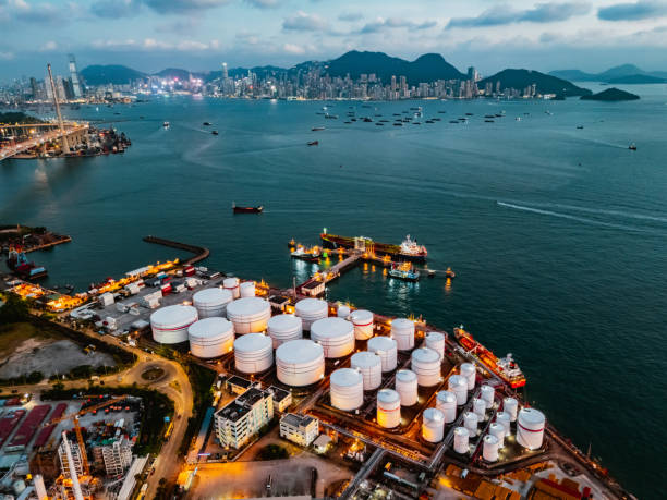 LPG truck loading and marine terminal